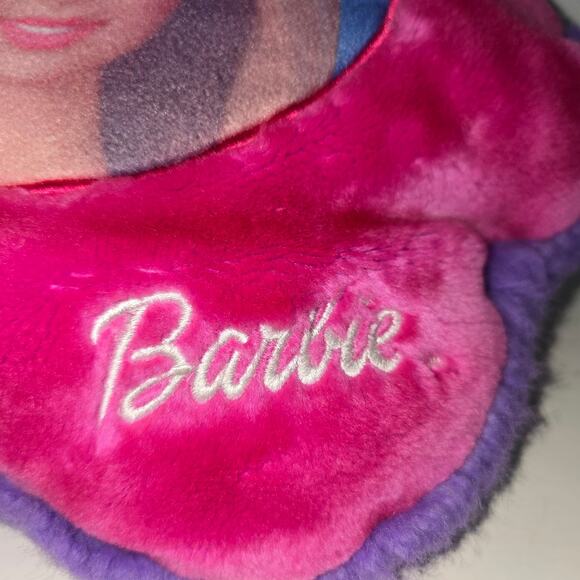 Y2K Vintage Mattel Barbie PIllow Pink Purple Rare - Picture 2 of 6
